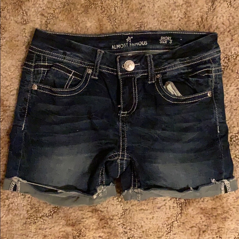 Almost Famous Jean Shorts